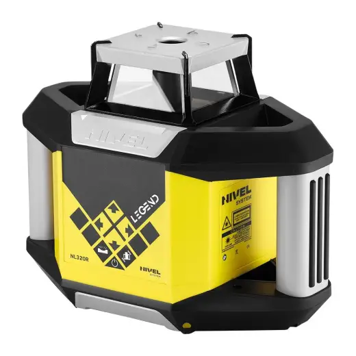 Laser rotacyjny niwelator czerwony Nivel System NL320R DIGITAL